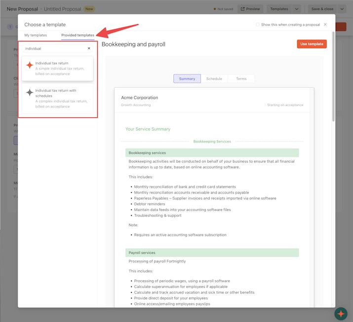 Creating an Individual Tax Return (AU) Ignition Product…