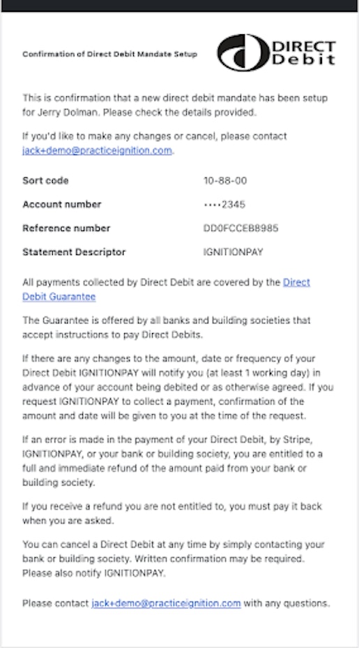 Direct Debit Notification (UK) Differences between Credit Card and Direct Debit | Ignition…