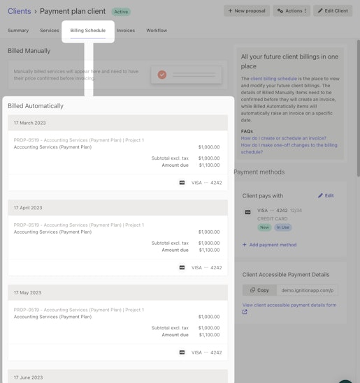 Creating instalment plans in Ignition Ignition Product Learning…
