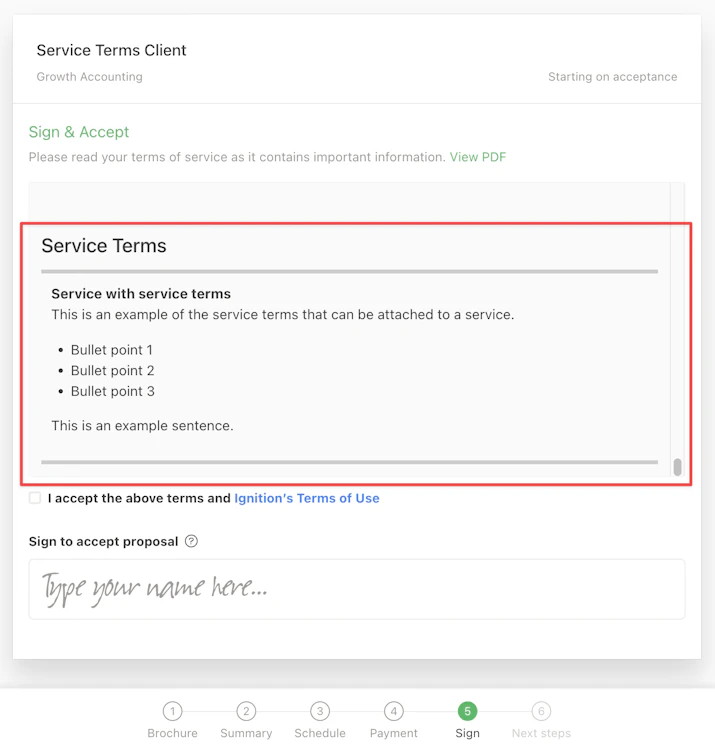 What are service terms and how do you use them? | Ignition Product…