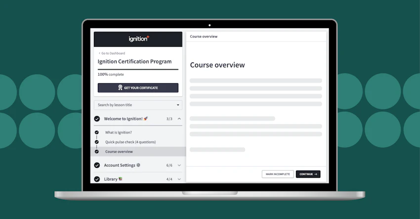 Ignition launches Continuing Professional Development… | Ignition